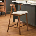 Fonra Counter Stool - Smoked Oak and Santolina Gray