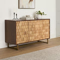 Geome 51 Sideboard - Walnut and Oak