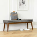 Chantel 56 Bench - Volcanic Gray