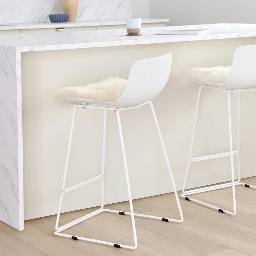 Anco Counter Stool - White