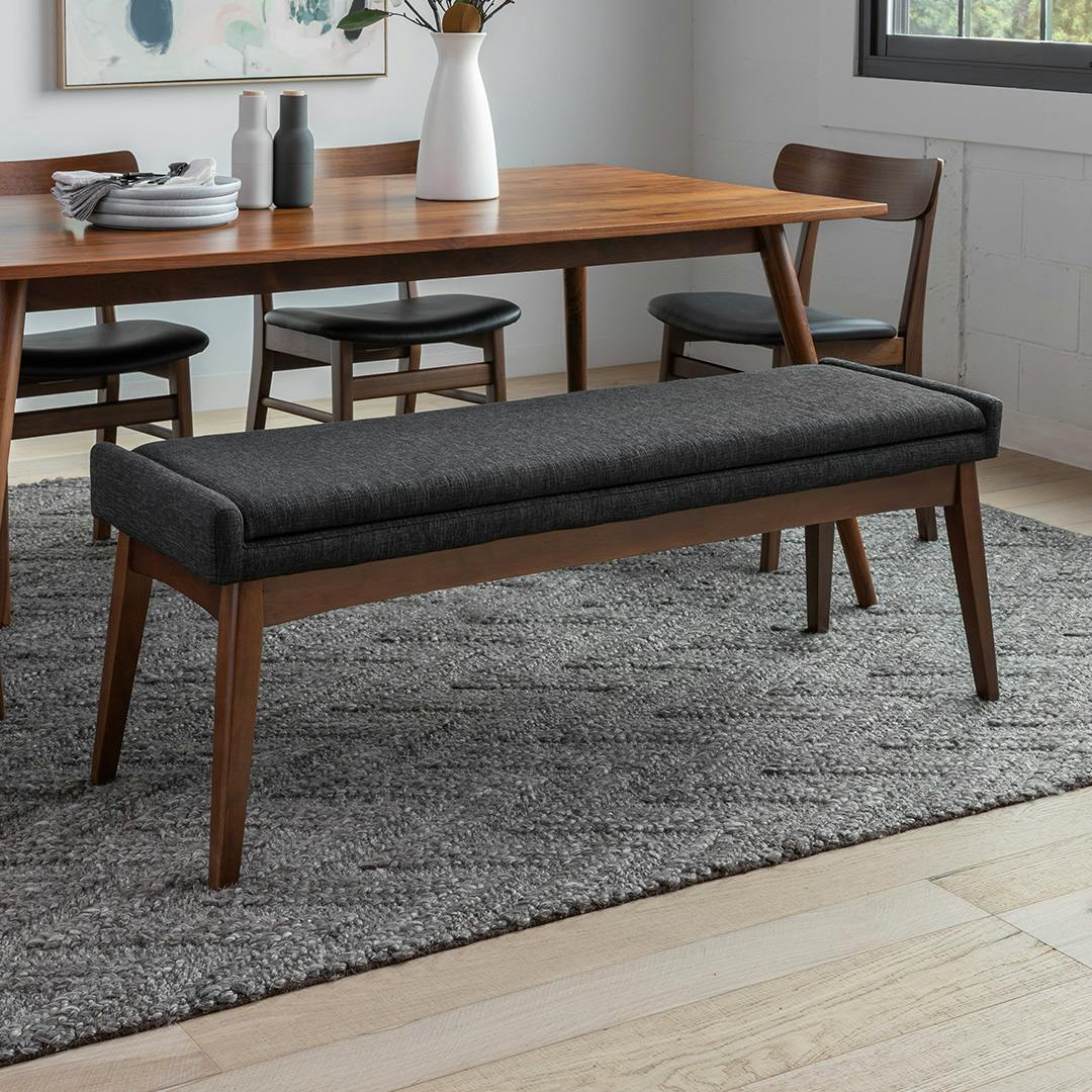 Chantel 56 Bench - Licorice
