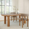 Adel 82.5 Dining Table - Smoked Oak