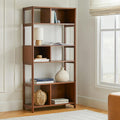 Mysen 34 Bookcase, Tall - Walnut