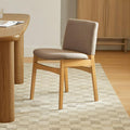 Nosh Dining Chair - Oak and Ratine Brown
