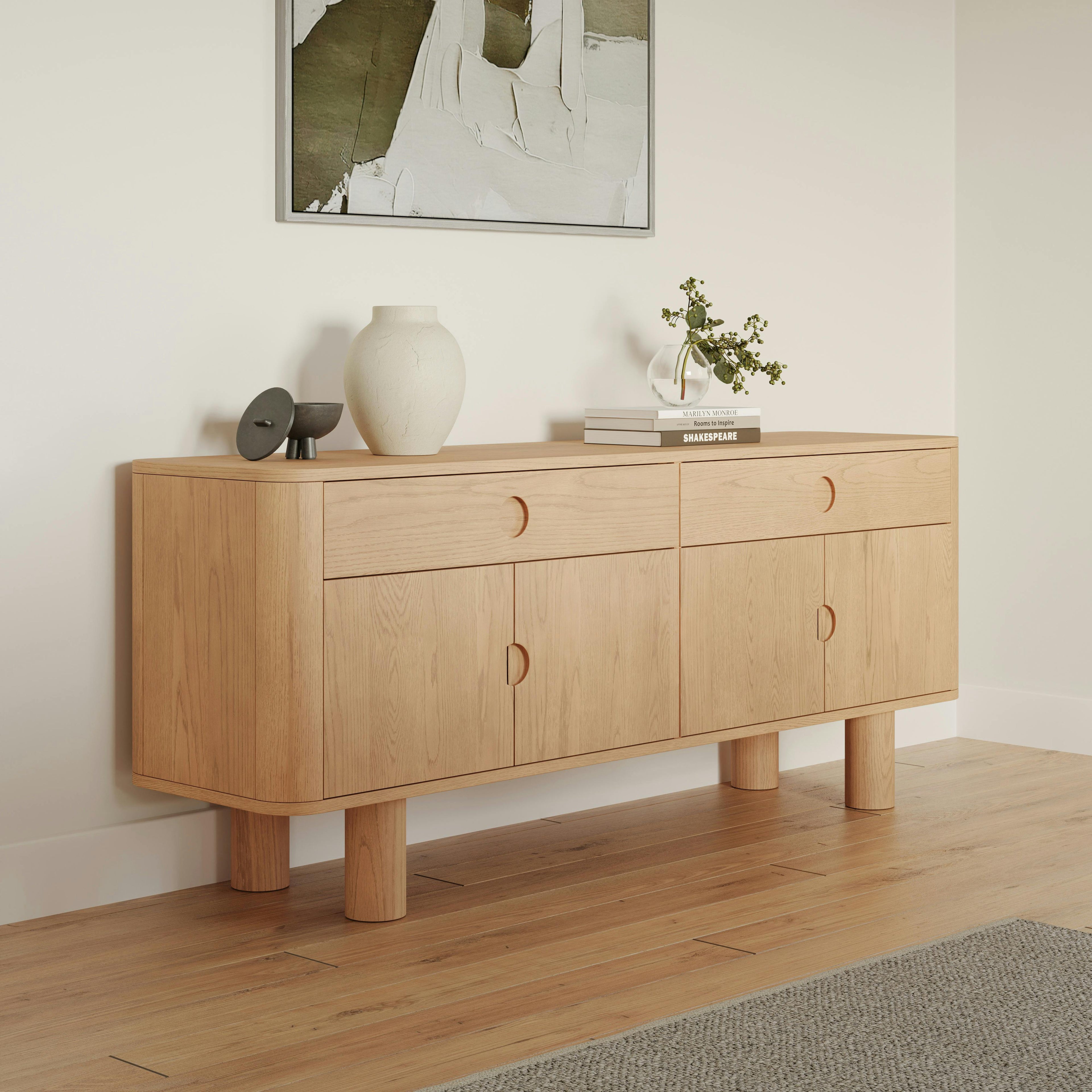 Adel 71 Sideboard - White Oak