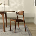 Sylvo Stackable Dining Chair - Walnut