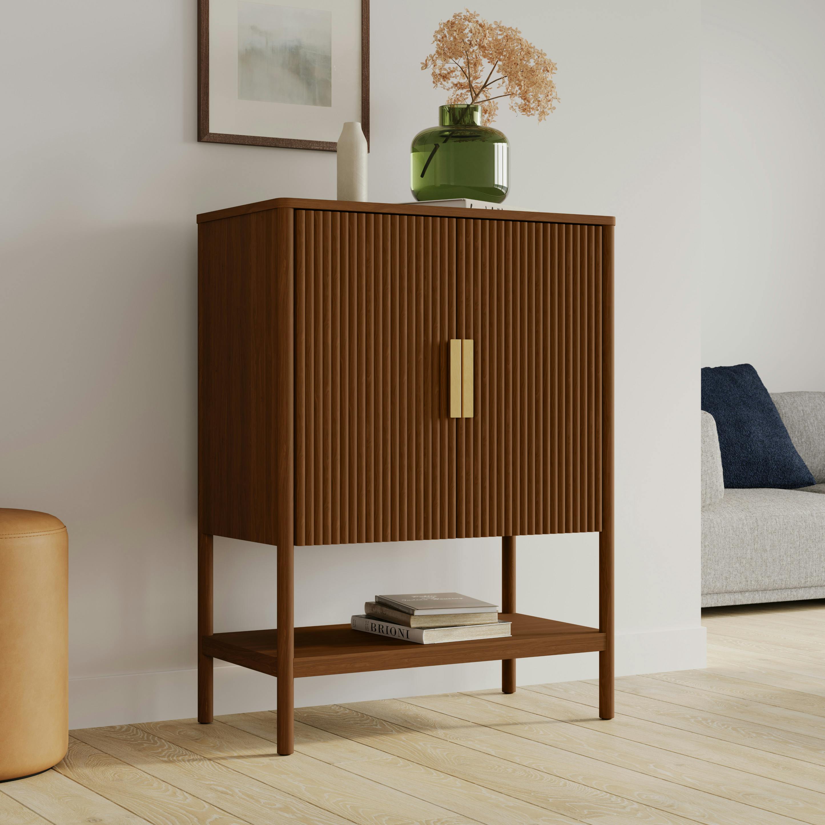 Liv 30 Cabinet - Walnut