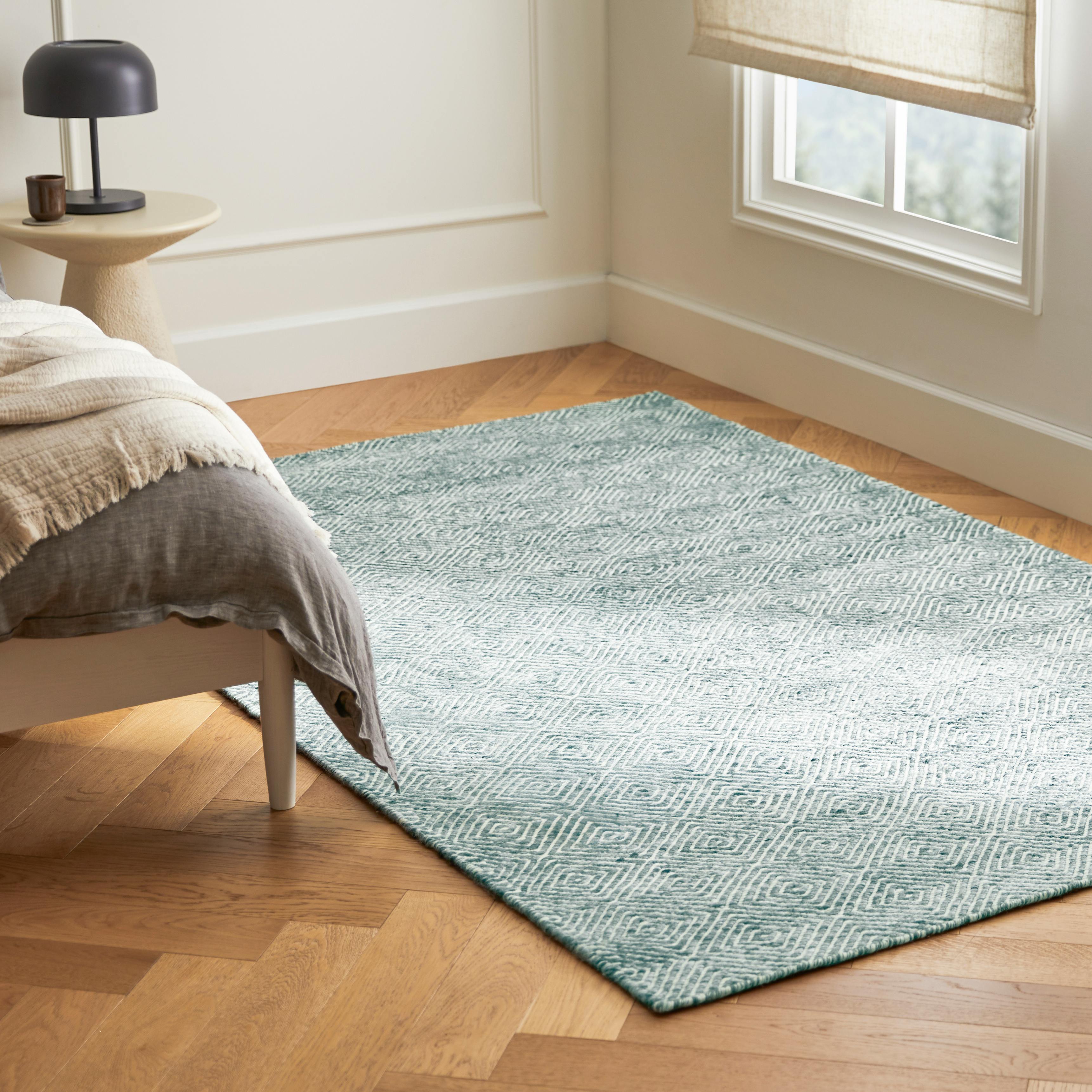 Bovi 5 x 8 Rug - Pearl Blue