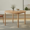Heidi 48 - 67.75 Extendable Round Dining Table - White Oak