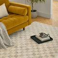 Murray 8 x 10 Wool Rug - Checkered Gray
