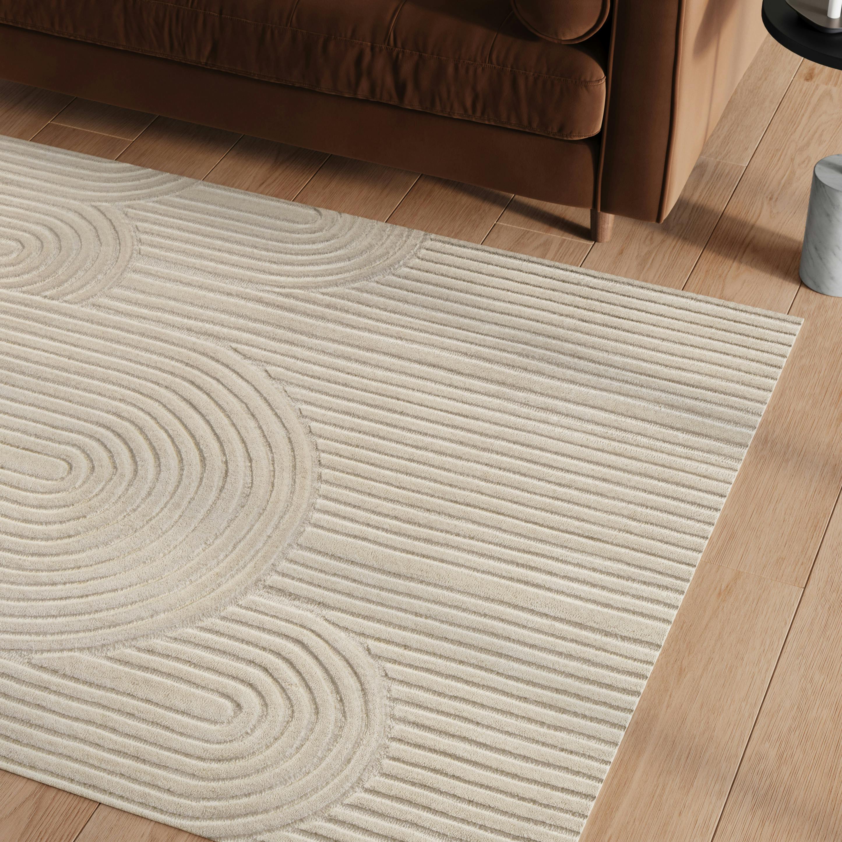 Clem 5 x 8 Wool Rug - Arch Cream