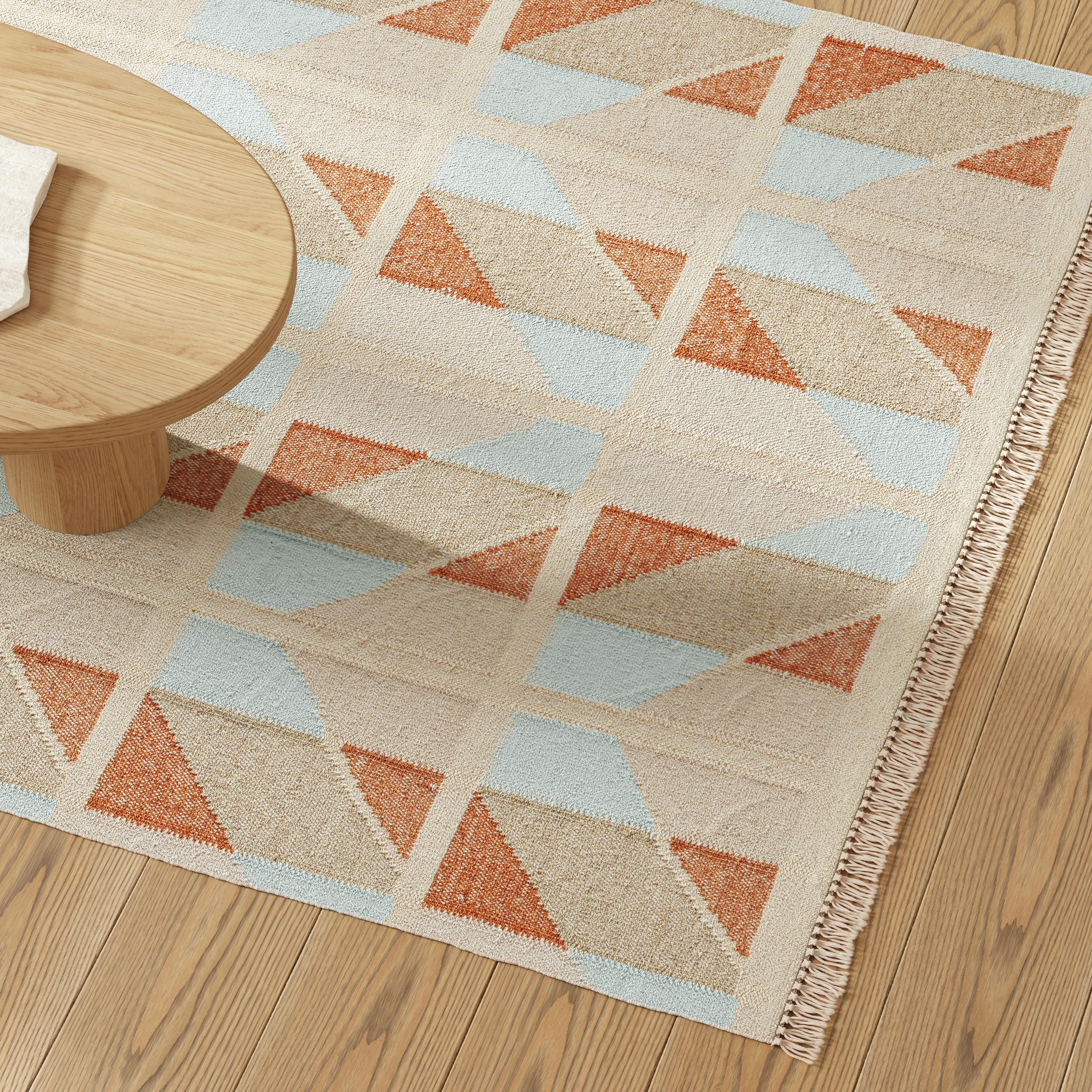 Hannes 5 x 8 Rug - Quilt Chevron