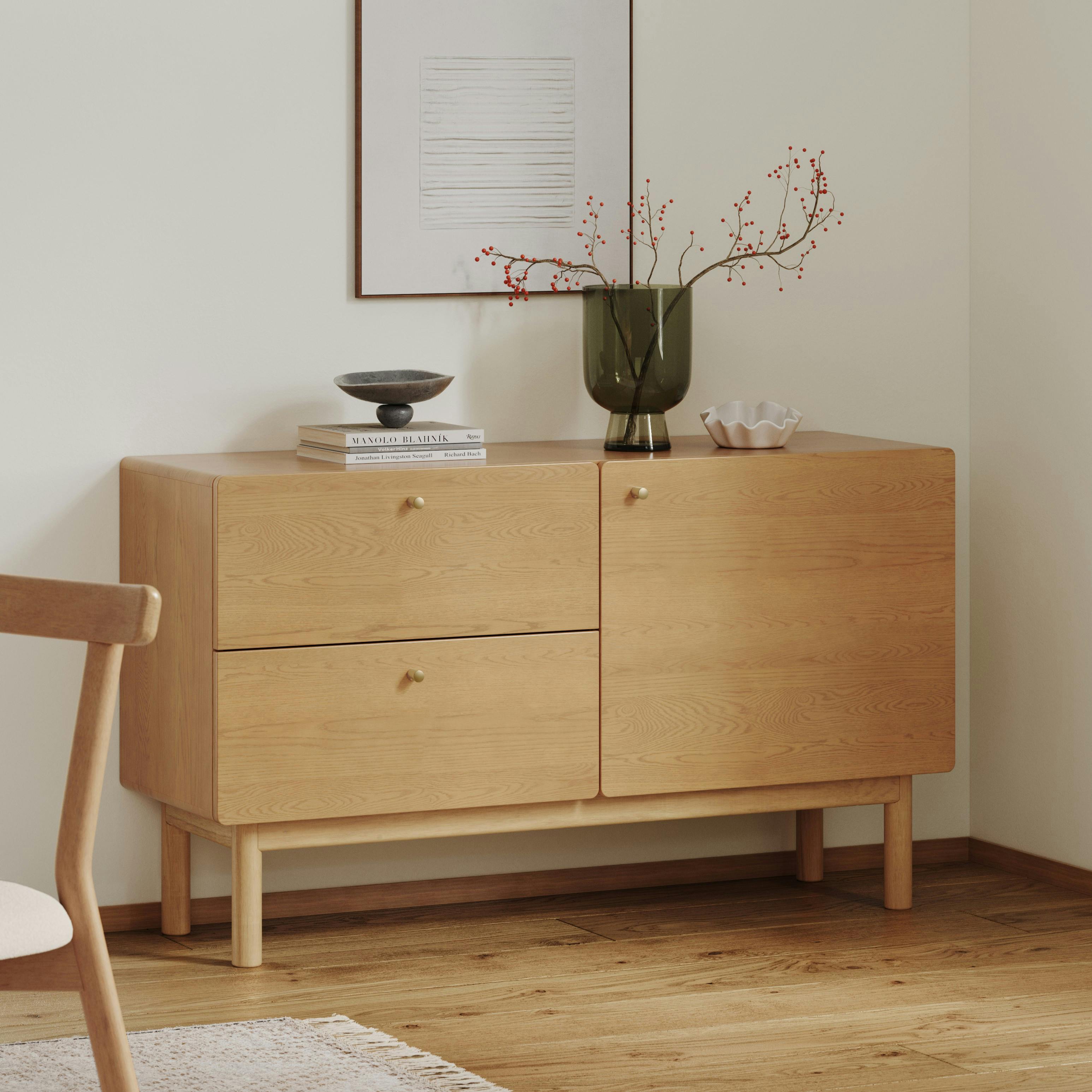 Heidi 50 Sideboard - White Oak