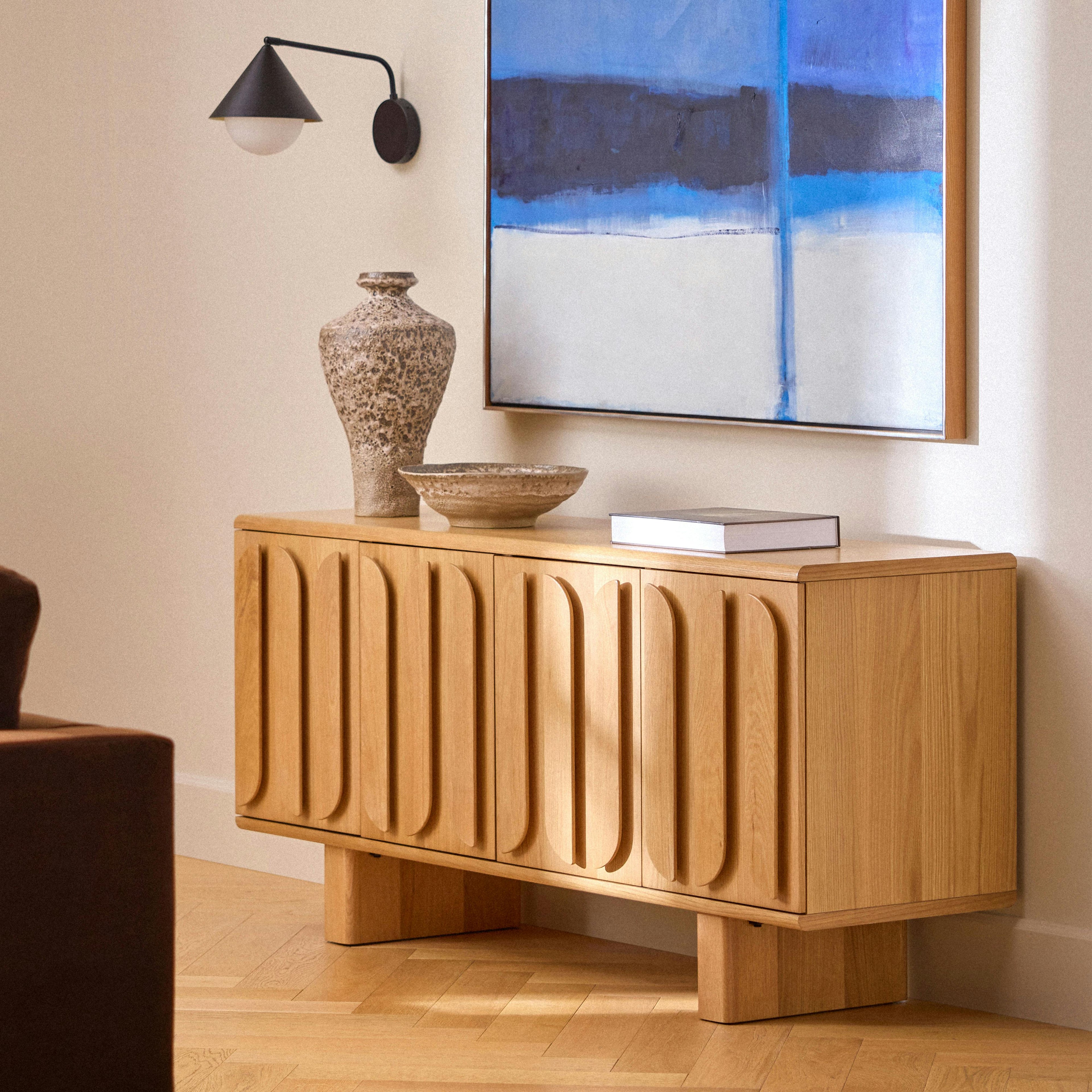 Ansel 63 Sideboard - Natural Oak