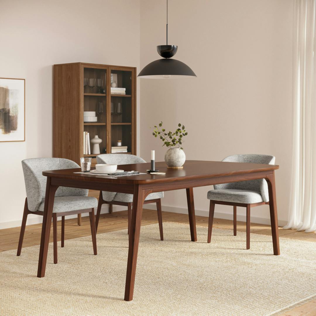 Plumas 71 Dining Table - Walnut