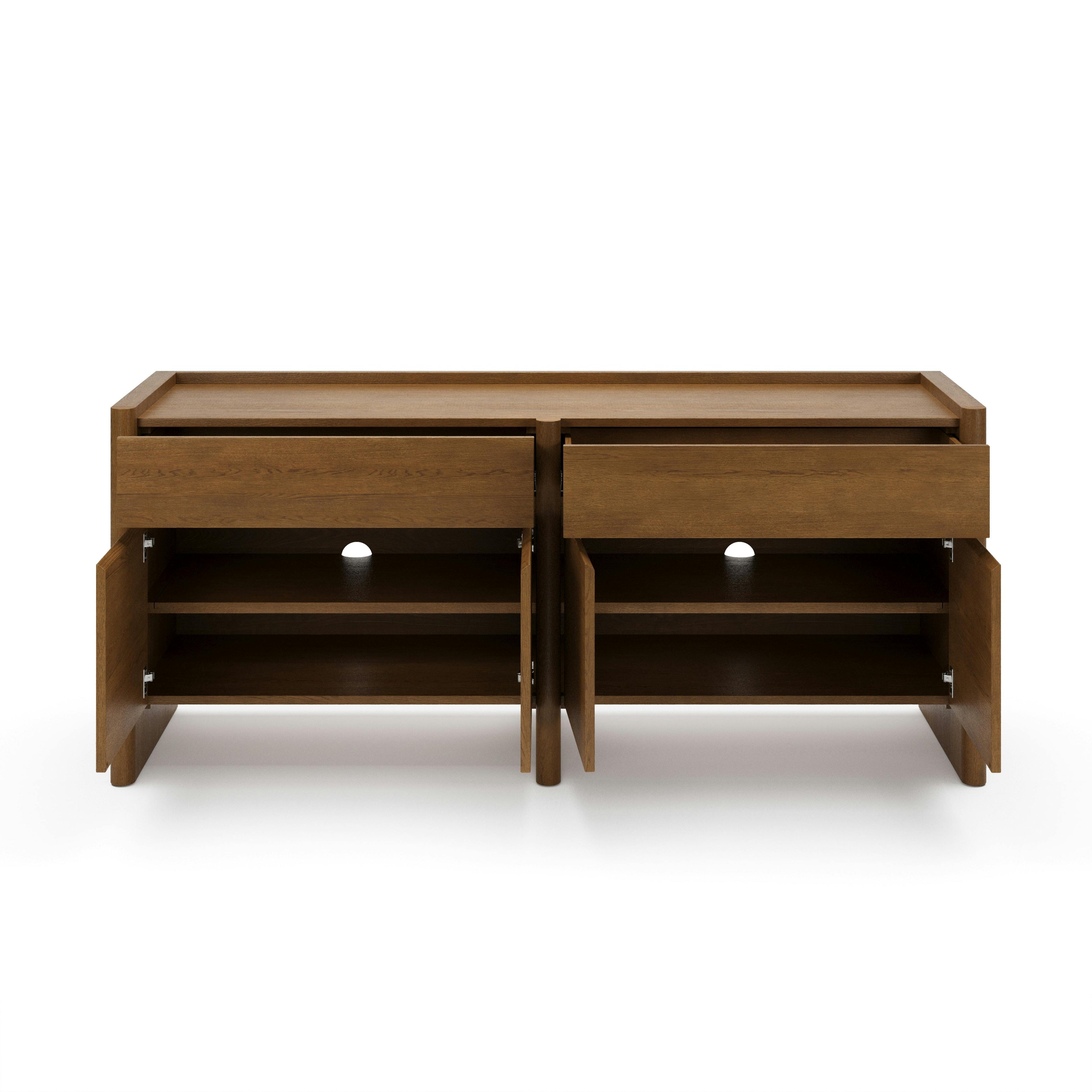 Torme Smoked Oak Sideboard | Article