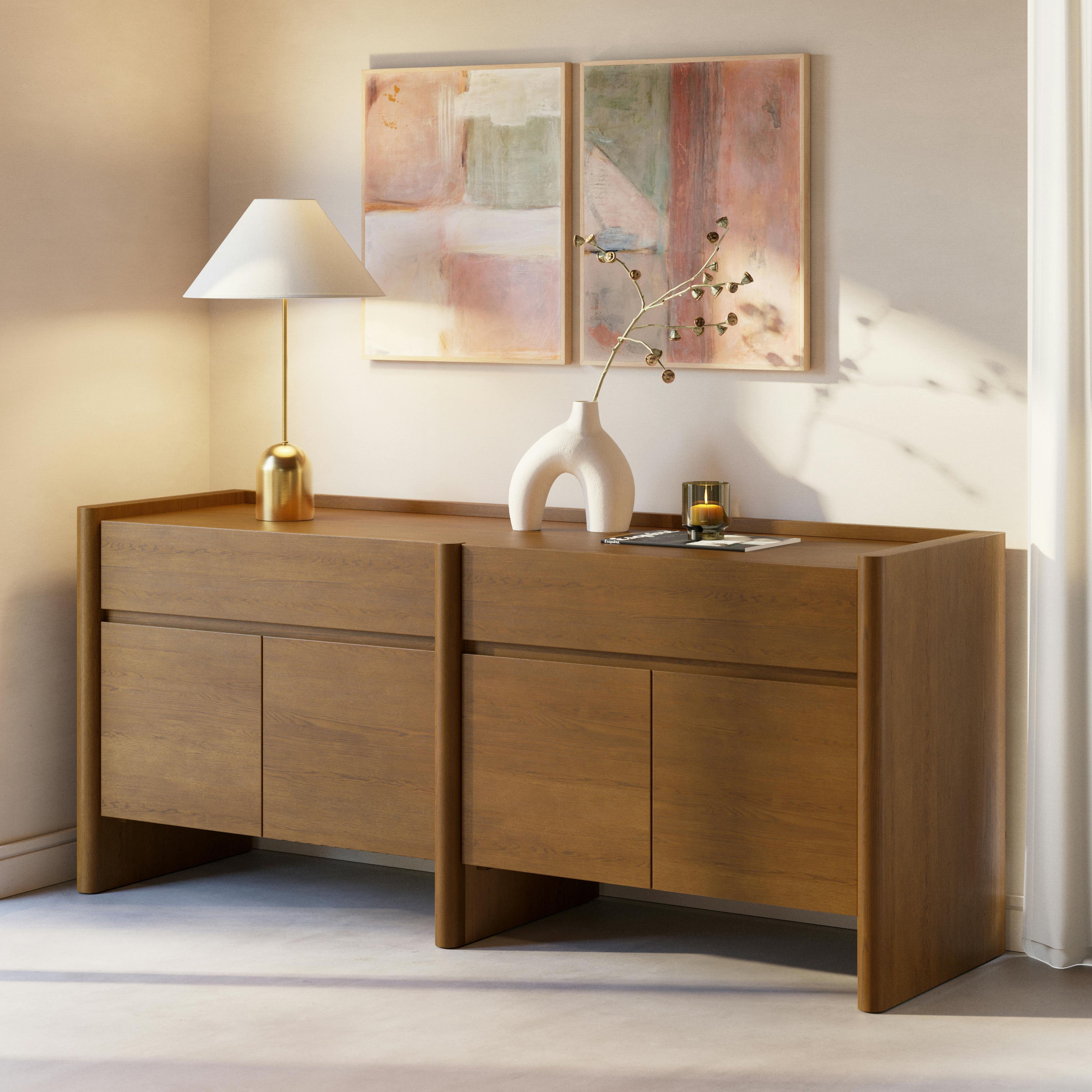 Torme Smoked Oak Sideboard | Article