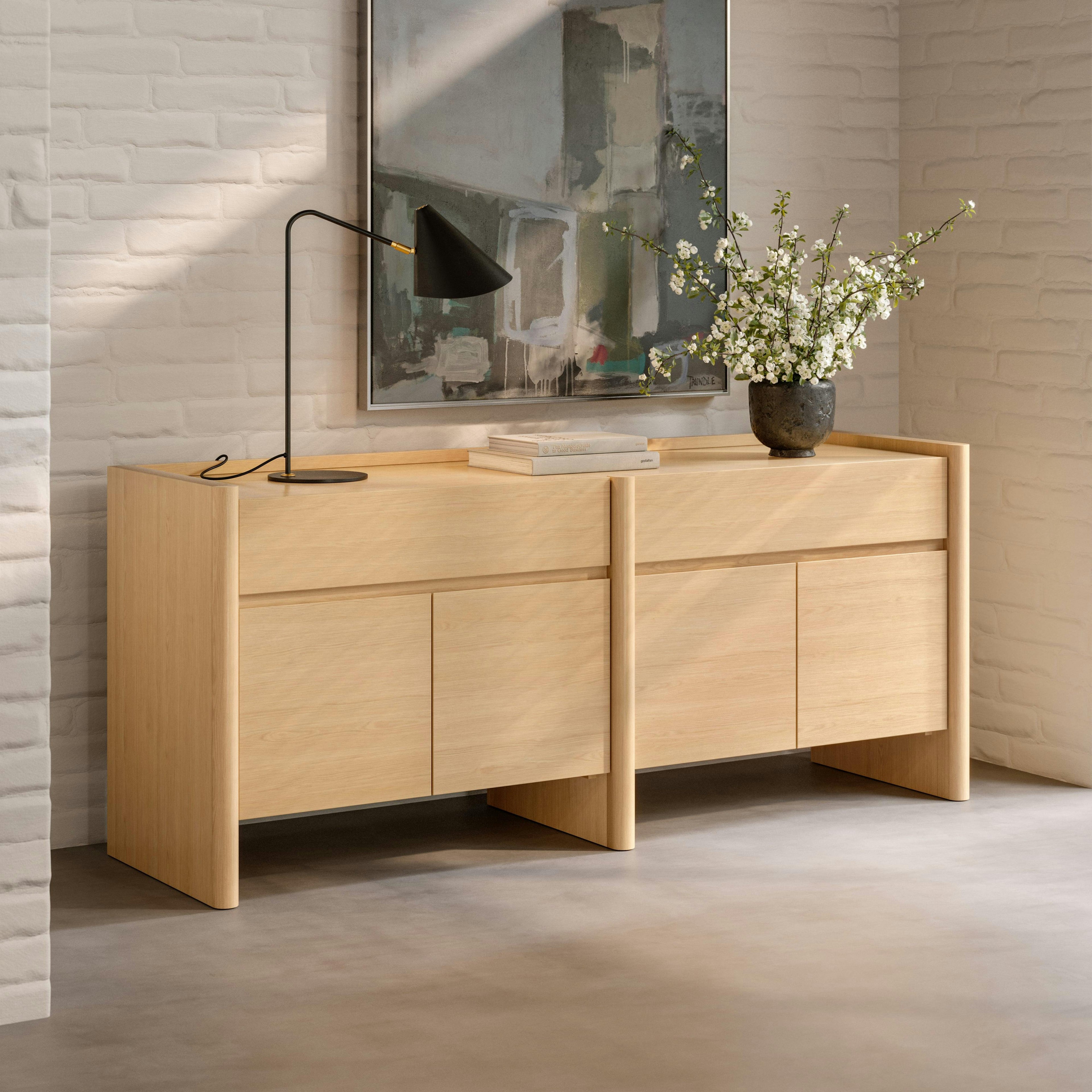 Torme White Oak Sideboard | Article