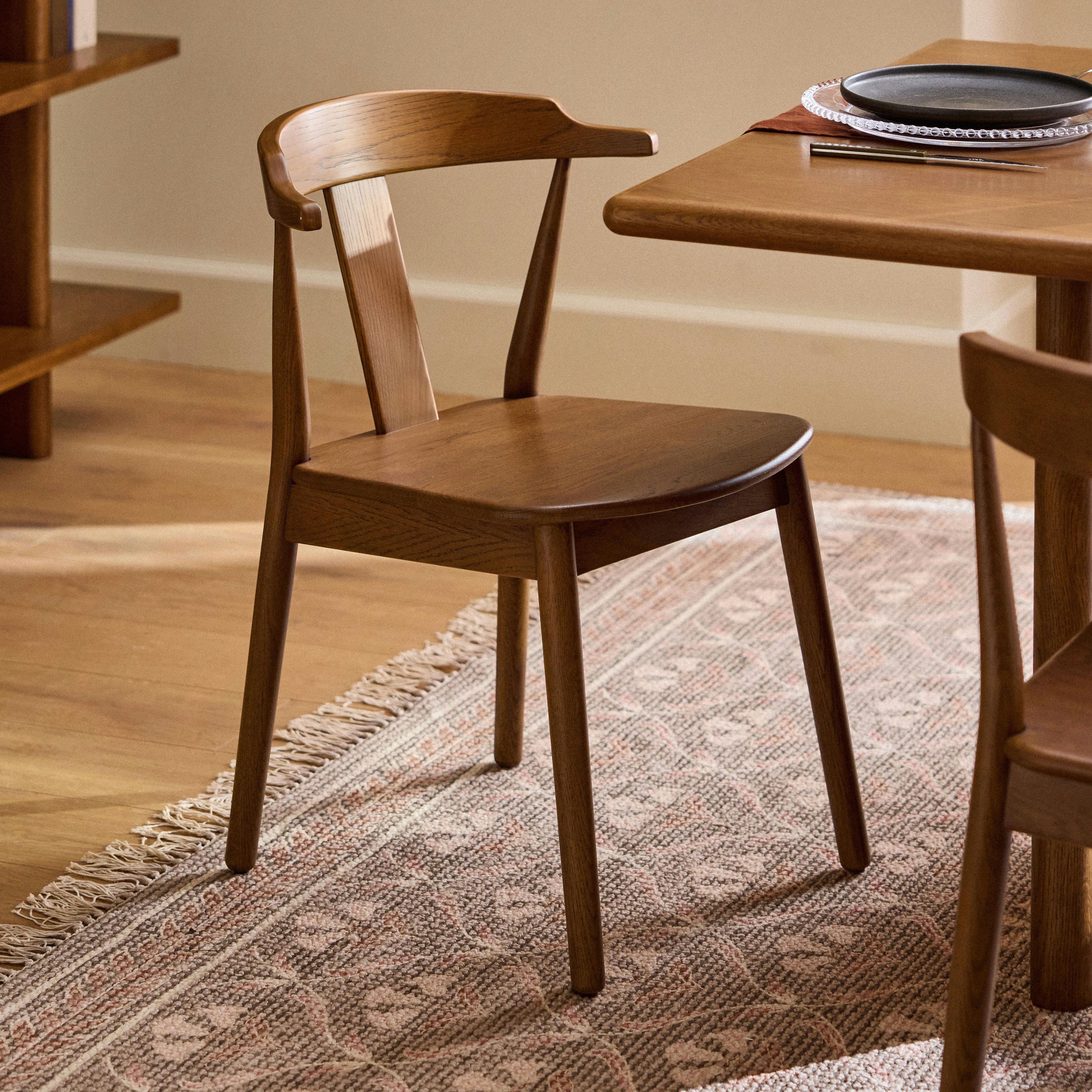 Morton Dining Chair - Smoked Oak