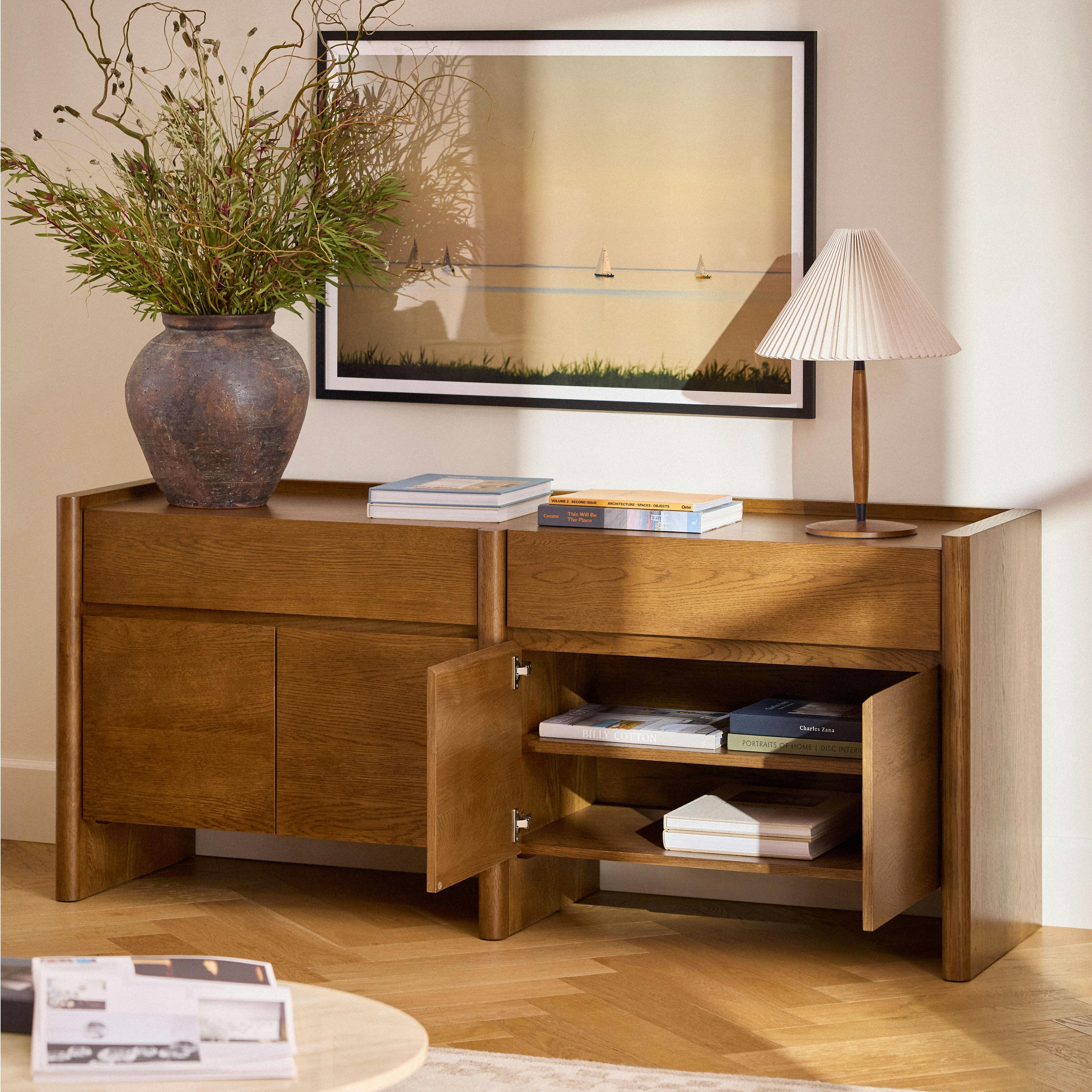 Torme Smoked Oak Sideboard | Article