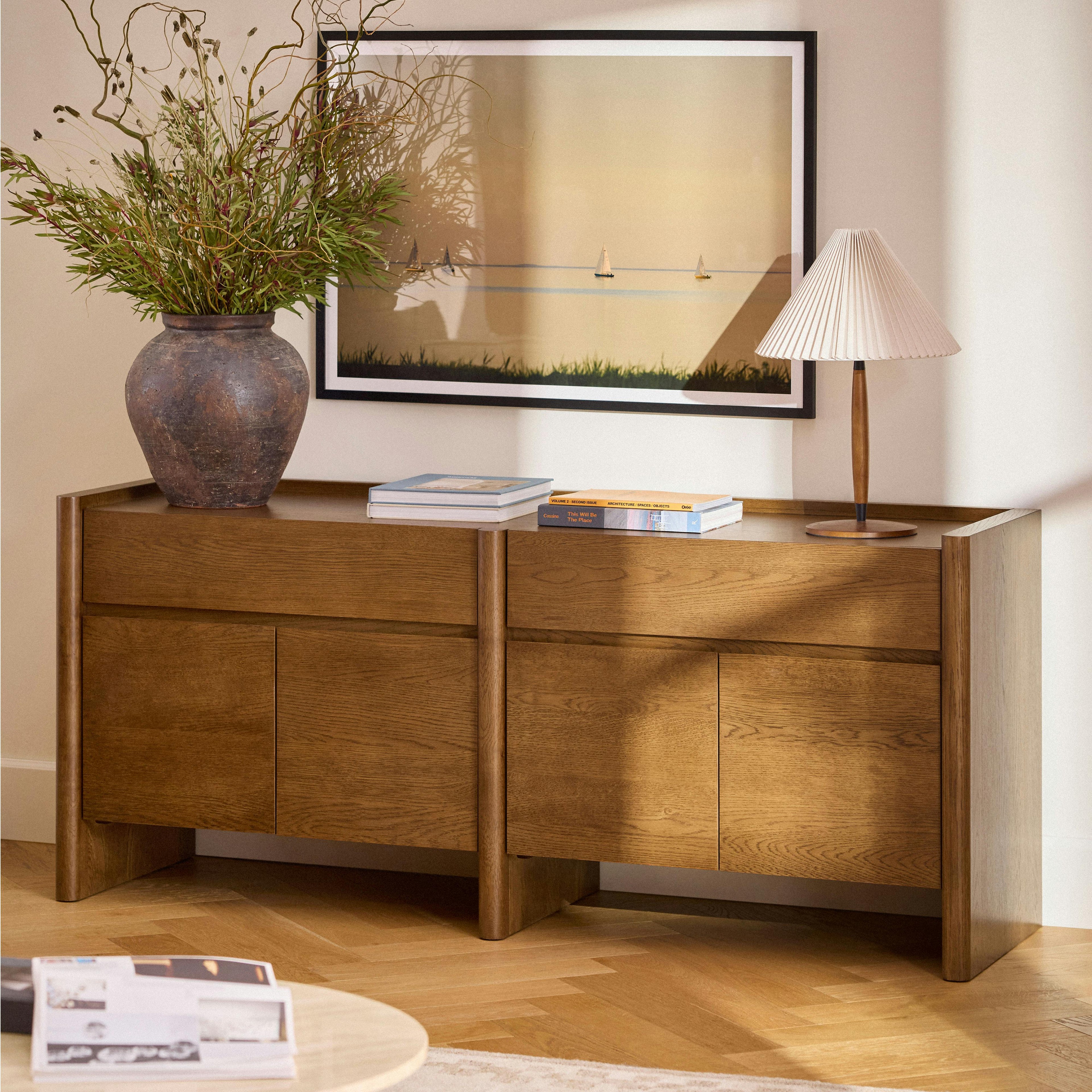 Torme Smoked Oak Sideboard | Article
