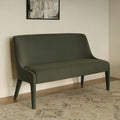 Renee 56 Bench - Felted Green