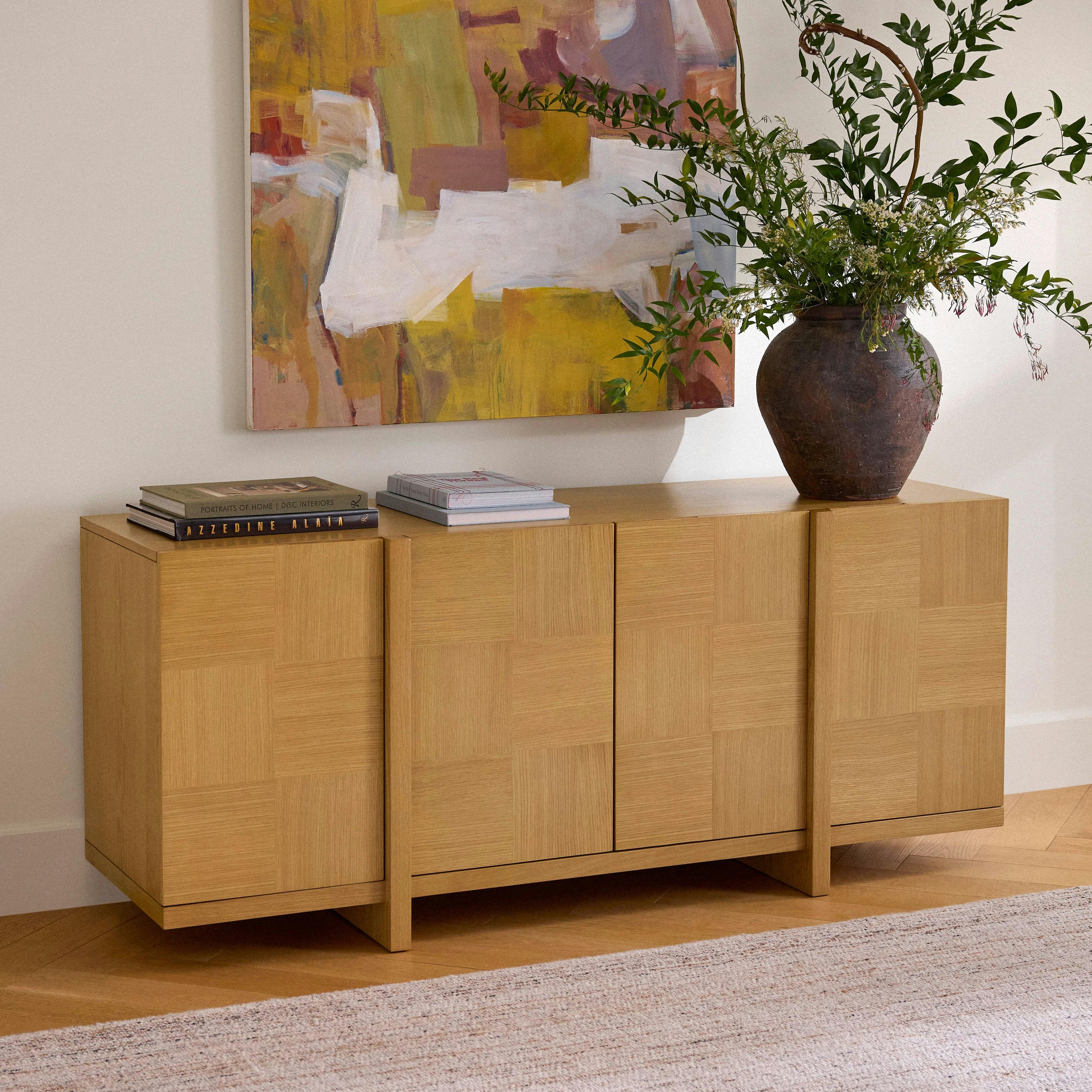 Ayra 66 Sideboard - Natural Oak