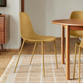 Svelti Dining Chair - Caramel Yellow