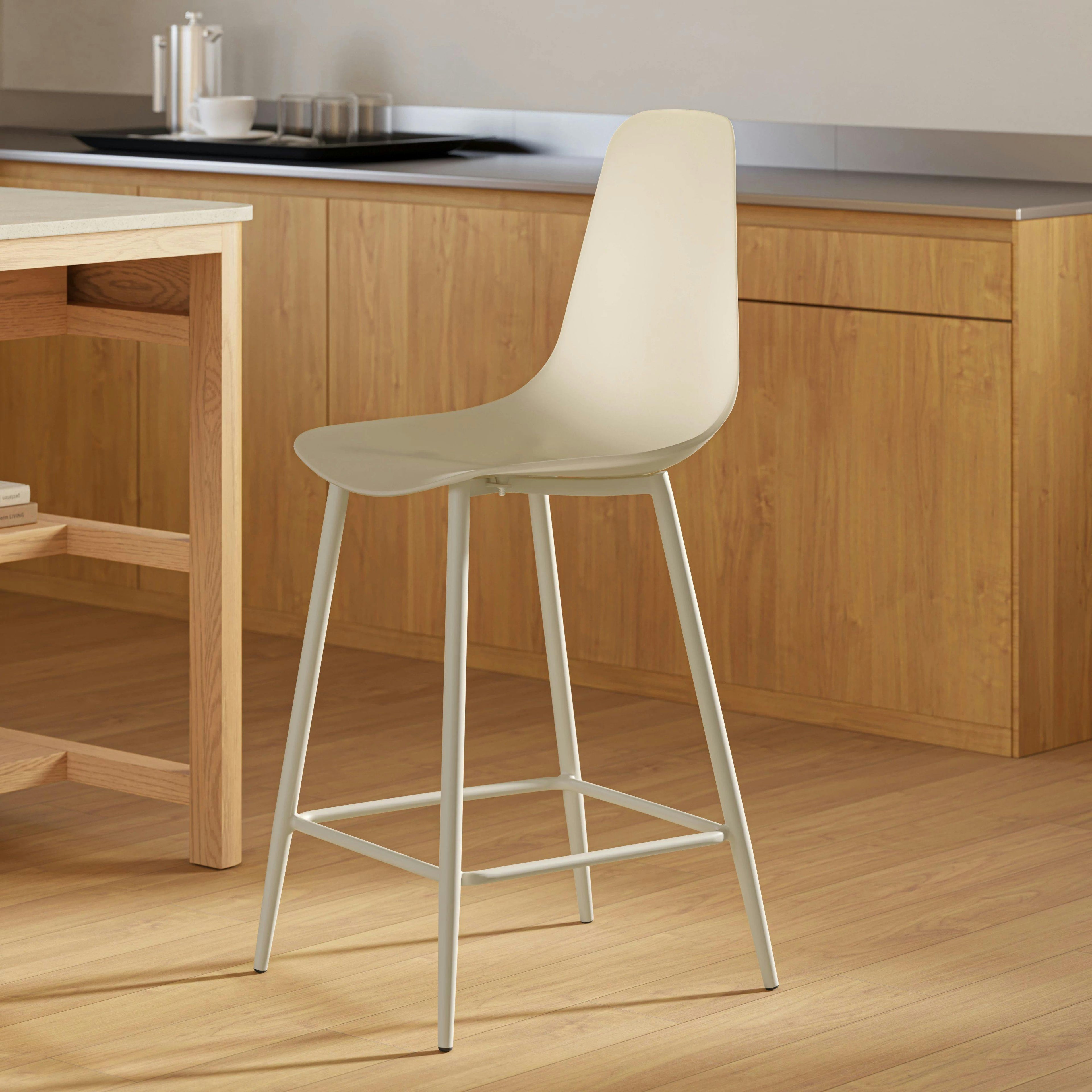 Svelti Counter Stool - Sandstone Beige