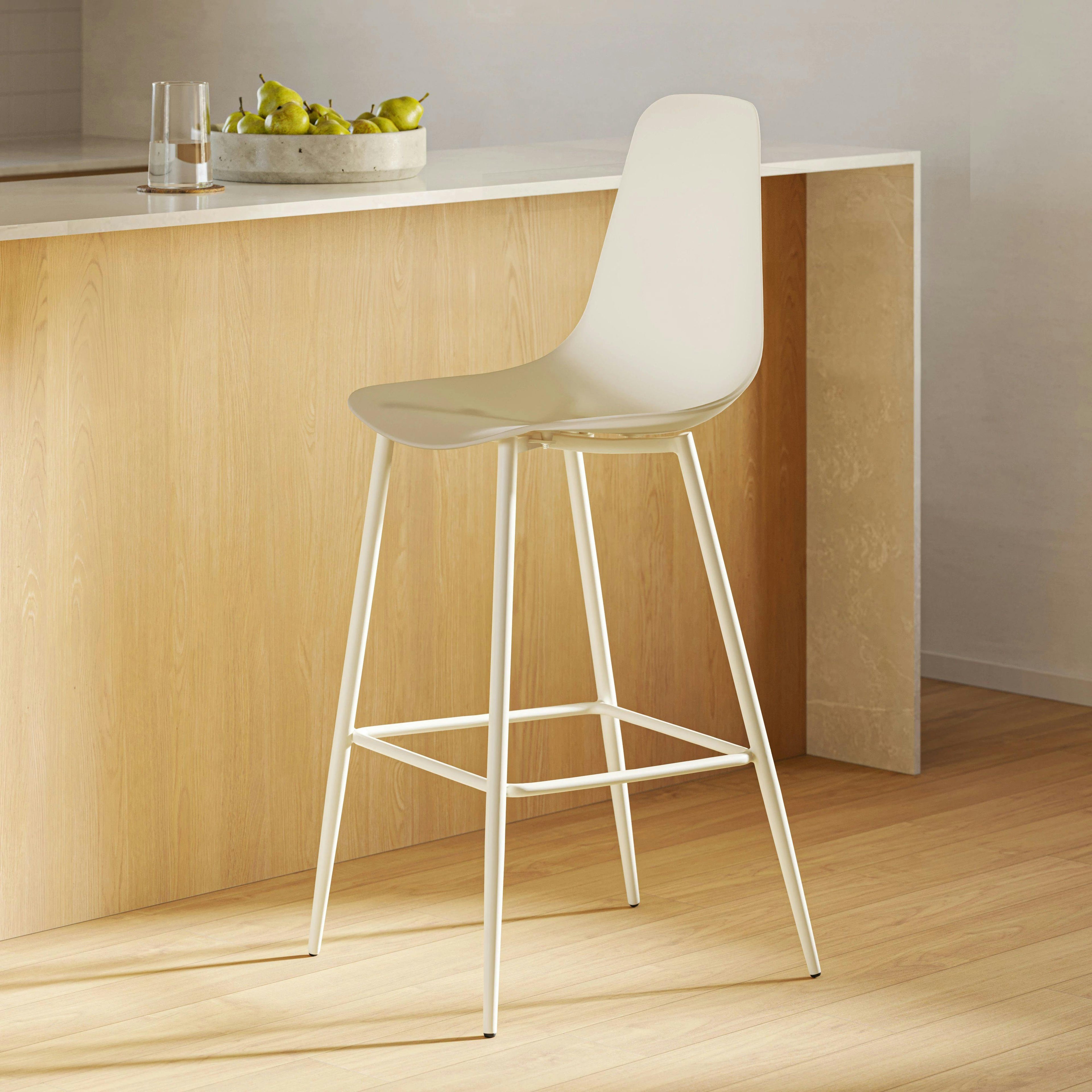 Svelti Bar Stool - Sandstone Beige