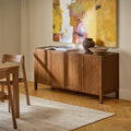 Ashford 64 Sideboard - Brushed Smoked Oak