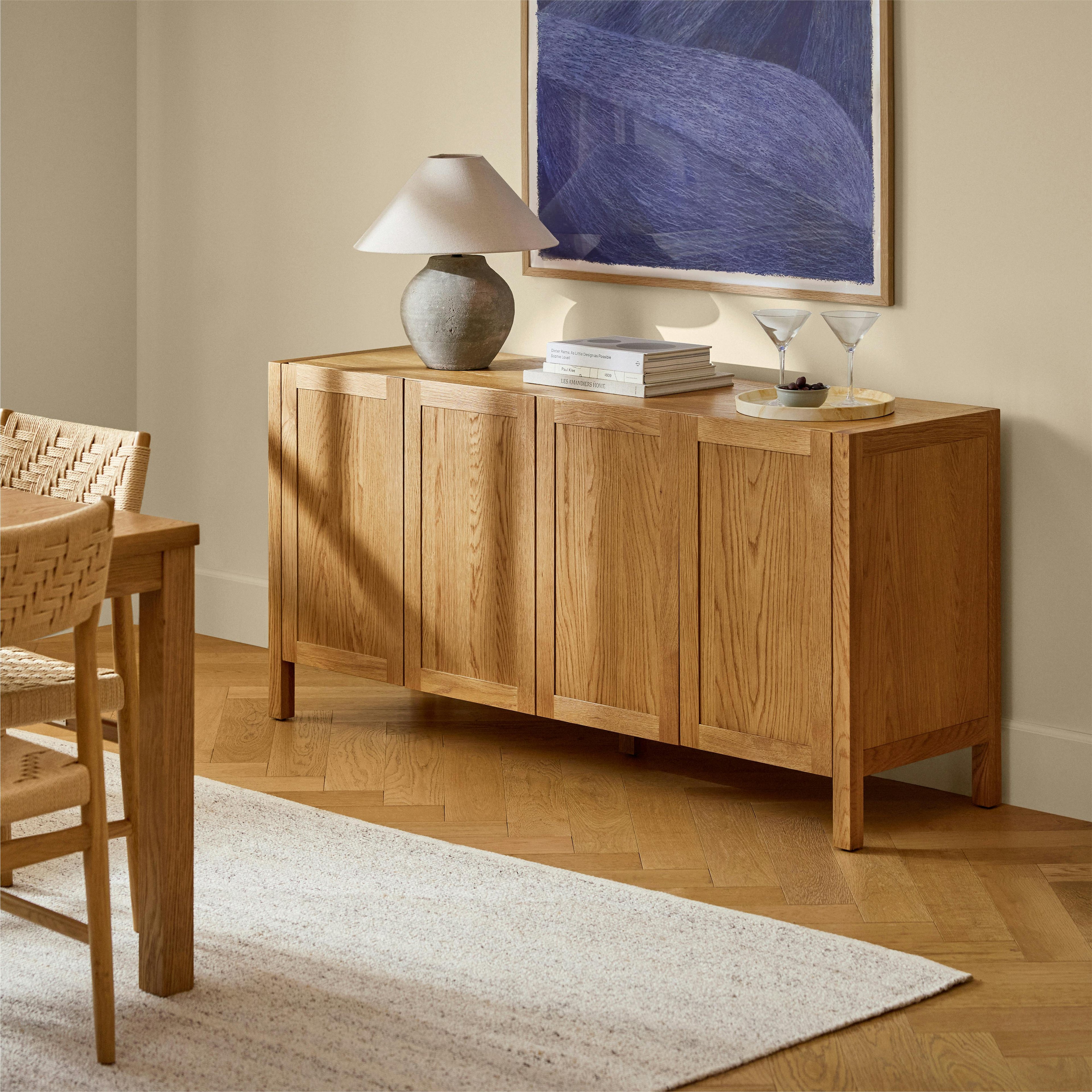 Ashford 64 Sideboard - Brushed Natural Oak